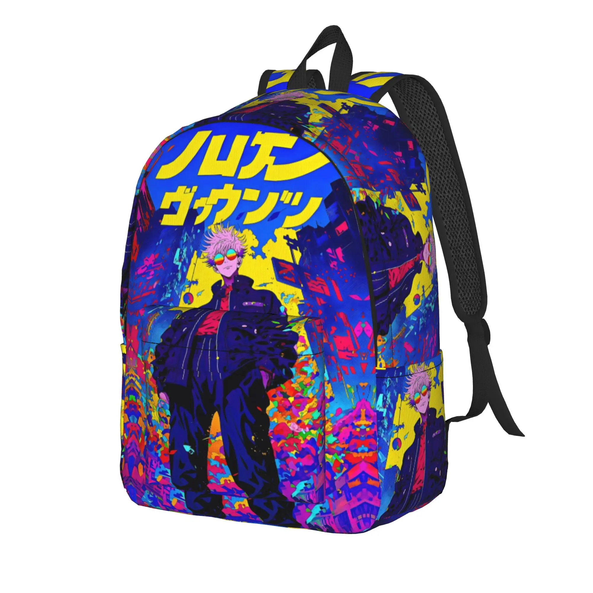 Fashion Jujutsu Kalsen Backpack  Mochilas Super Quality For School Sturdy Shoulder Rucksack