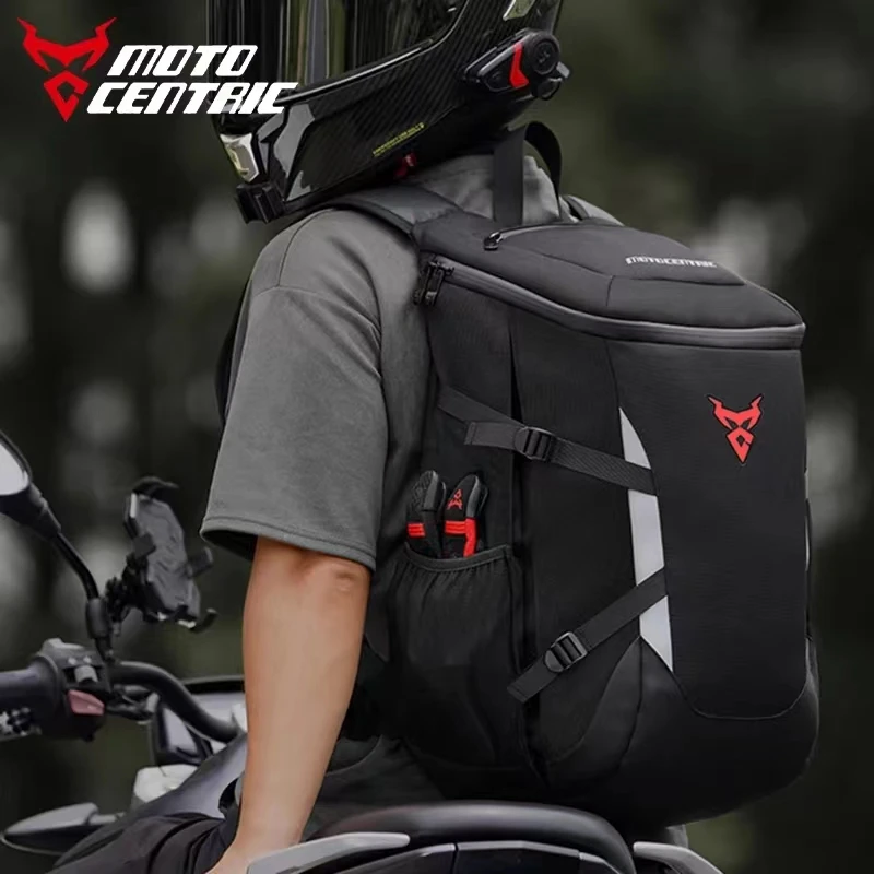 Motorcycle Bag Waterproof Cycling Helmet Backpack Motocross Racing Computer Backpack Portable Universal Traveling Knapsack 