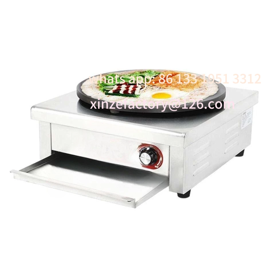 

Customizable Commercial Electric Banji Stove Banji Stove Double Head Crepe Machine Pancake Stove Commercial Equipment