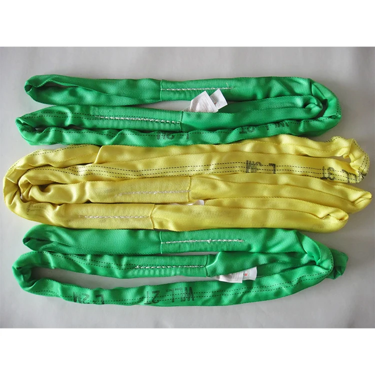 High Quality Heavy Duty 10 Ton Lifting Webbing Capacity Nylon Sling Belt