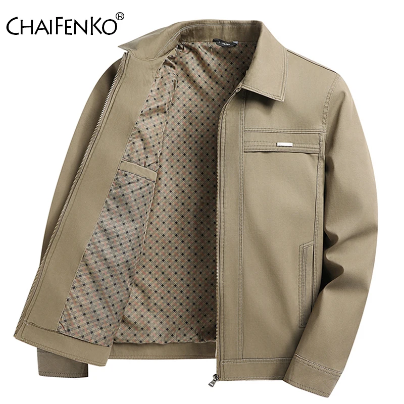 

Осень-зима дышащее универсальное мужское пальто на открытом воздухе свободная модная удобная однотонная куртка новые повседневные топы с лацканами для коммерческих дел