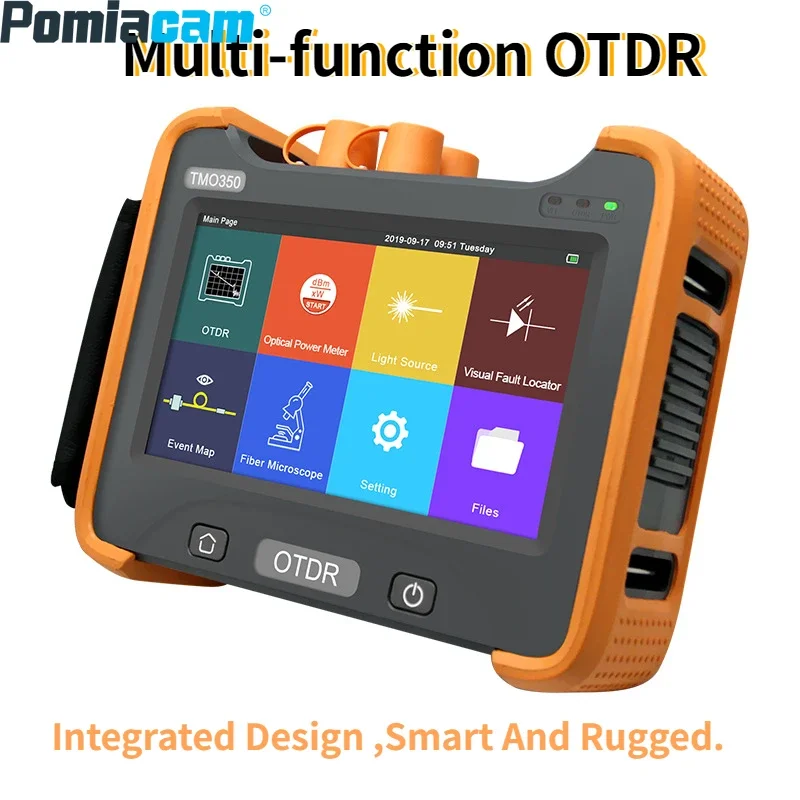 TMO350 OTDR Optical Time-domain Reflectometer 850/1300/1310/1550nm Four Wavelength Single Multimode Integrated