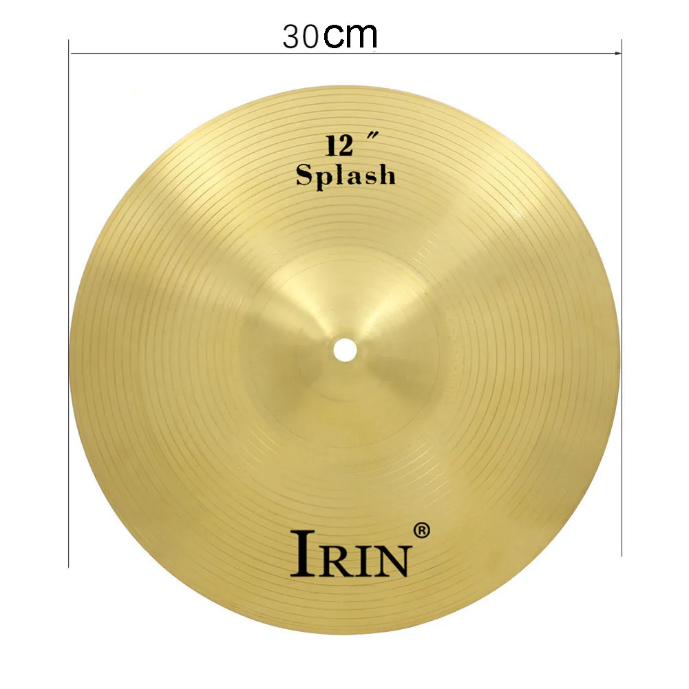 Drum Brass Cymbals For Beginners Hi-Hat Cymbal Percussion Splash Crash New Style Practical To Use High Quality