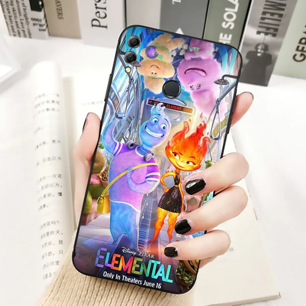 Funda de teléfono Elemental de Disney para Huawei Honor 10 lite 9 20 7A pro 9X pro 30 pro 50 pro 60 pro 70 pro plus