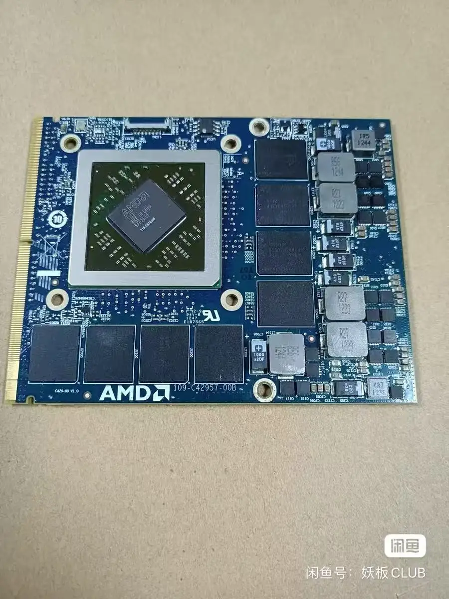 Original HD7970M HD 7970M HD7970 Video Graphic VGA Card 216-0836036 2GB For Laptop Dell Alienware M17X M18X R1 R2 R3 Fast Ship
