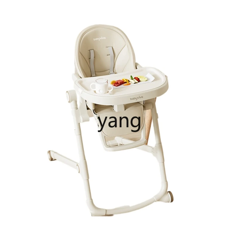 

CX Baby Dining Chair Children's Household Multifunction Chair Baby Foldable Seat