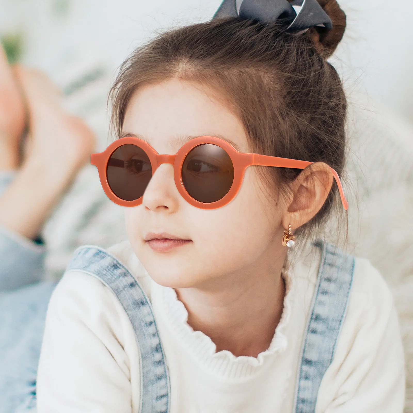 

Children Sunglasses 5 Pairs Color Lightweight Funny Toddler Boy Girl Party Photo Props Glasses Accessories