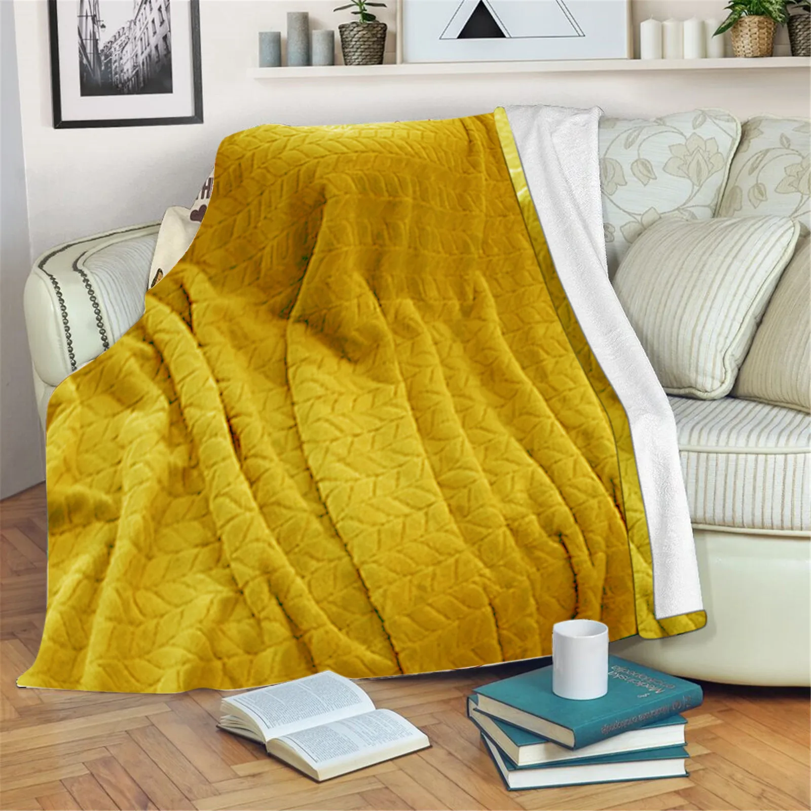 Winter Lightweight Blanket Plush Soft Blanket King Size Home Blankets for Beds Warm Plaid Comforter Bedding Sheet Throw Blanket