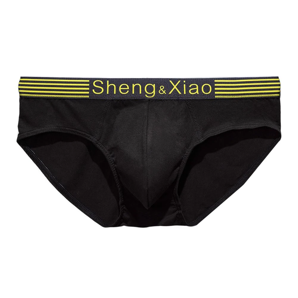 Breathable Men's Cotton Briefs Underwear Mid Waist Style with Pouch Design Soft Stretch Material for Everyday Wear
