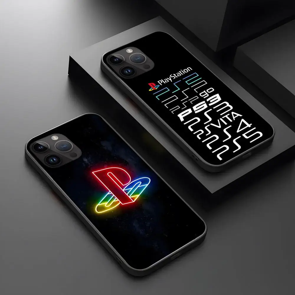 Ps5 Hot Game PlayStation Phone Case 2023 For IPhone 16 15 14 12 13 11 Pro Max Mini X XR XS Max 7 8 Plus Black Silicon Cover