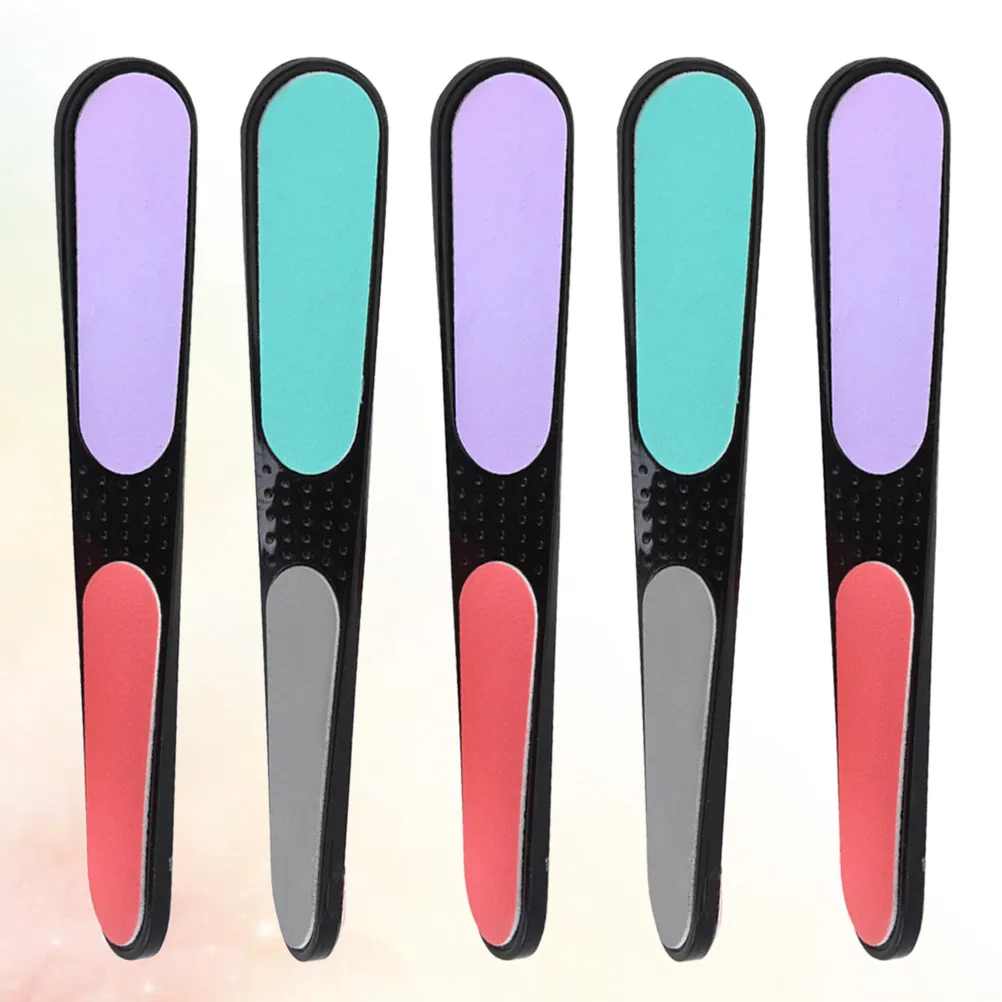 

10Pcs Nail Files Ideal for Nail Art Learners Professionals Manicure Grinding Polishing Shaping False Extensions Efficiently