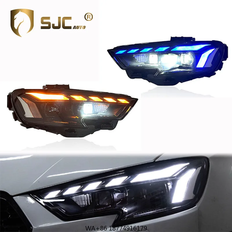 

Автомобильные фары для A3 в сборе 17-20, модифицированные линзы, фары, дневные ходовые огни