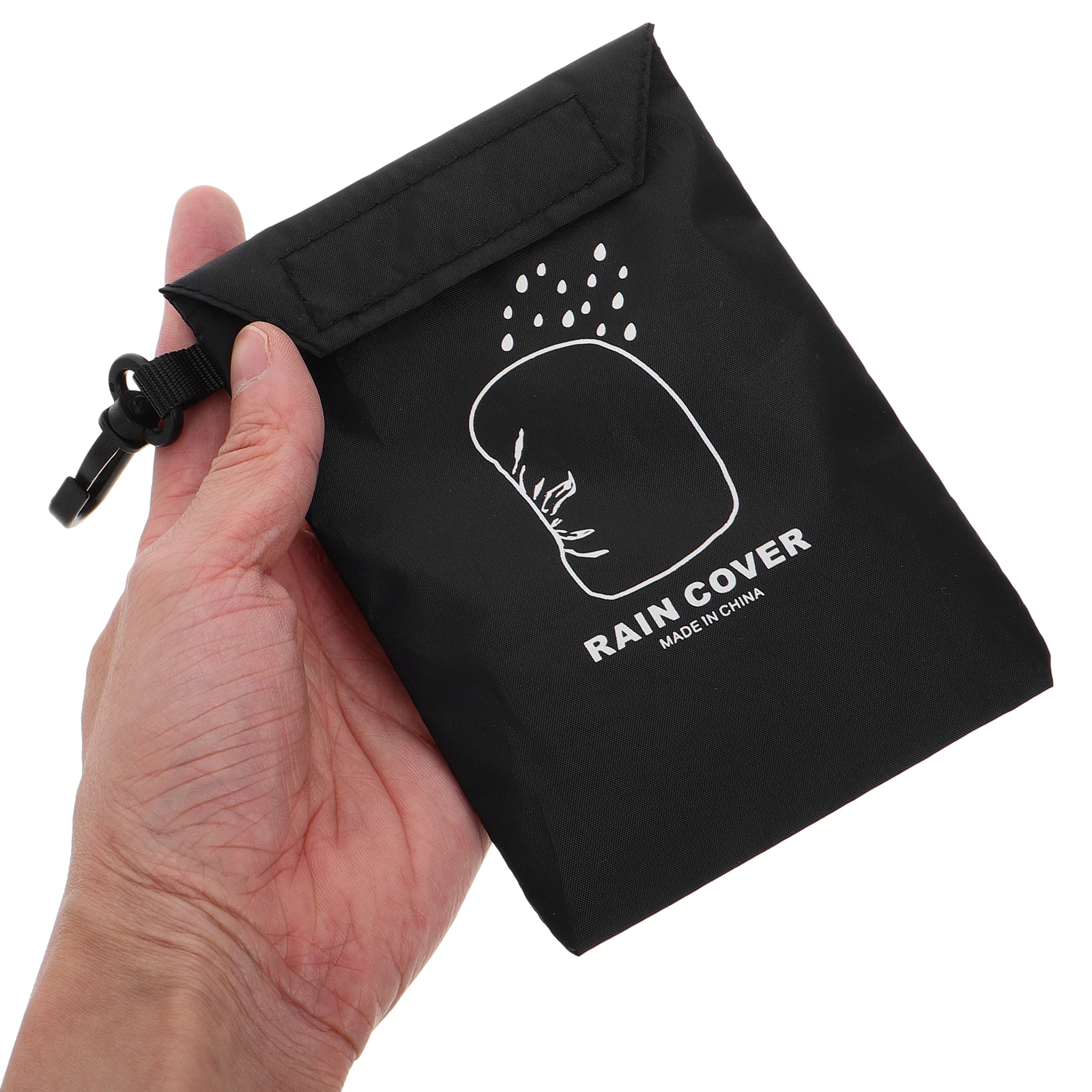

Rain Cover Storage Bag Lightweight Waterproof Foraging Pouch Hook Loop Camping Outdoor Organizer Clip On Bags Heavy