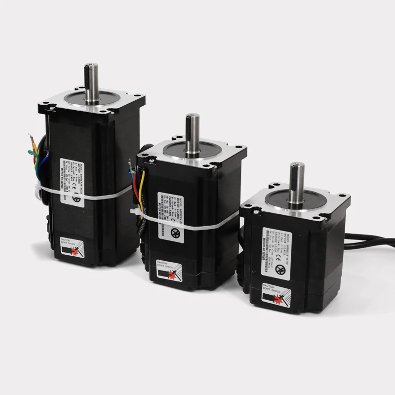 Nema 34 Closed Loop Stepper Motor Kit 4.5Nm 8Nm 12Nm Hybrid Step Servo Driver Set with RS485 for CNC Router Milling Machine