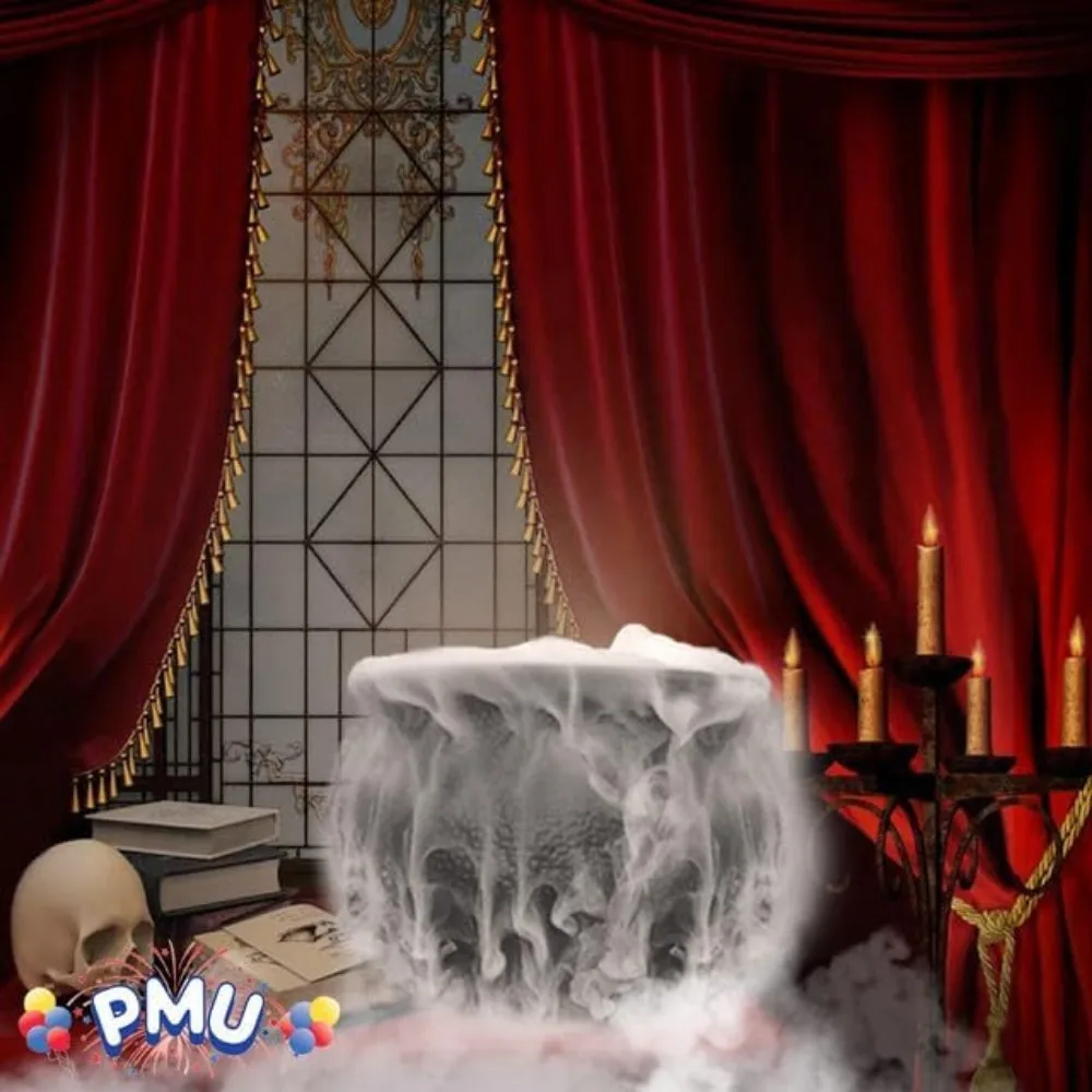 وعاء مرجل الهالوين مقاس 22 بوصة من PMU، وعاء ساحرة بلاستيكي أسود للحلوى، مناسب للديكورات الداخلية والخارجية