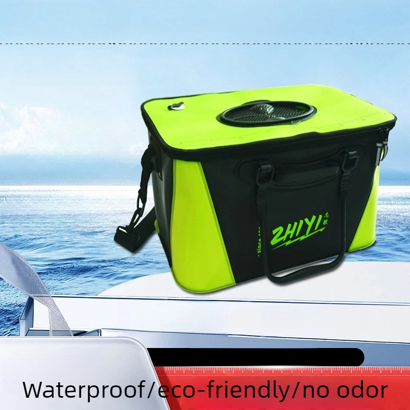 

Waterproof Wearable Fishing Tackle Bag, 2024 New Multi-Functional Lure Box, Thick Durable Tool Organizer for Hooks Baits