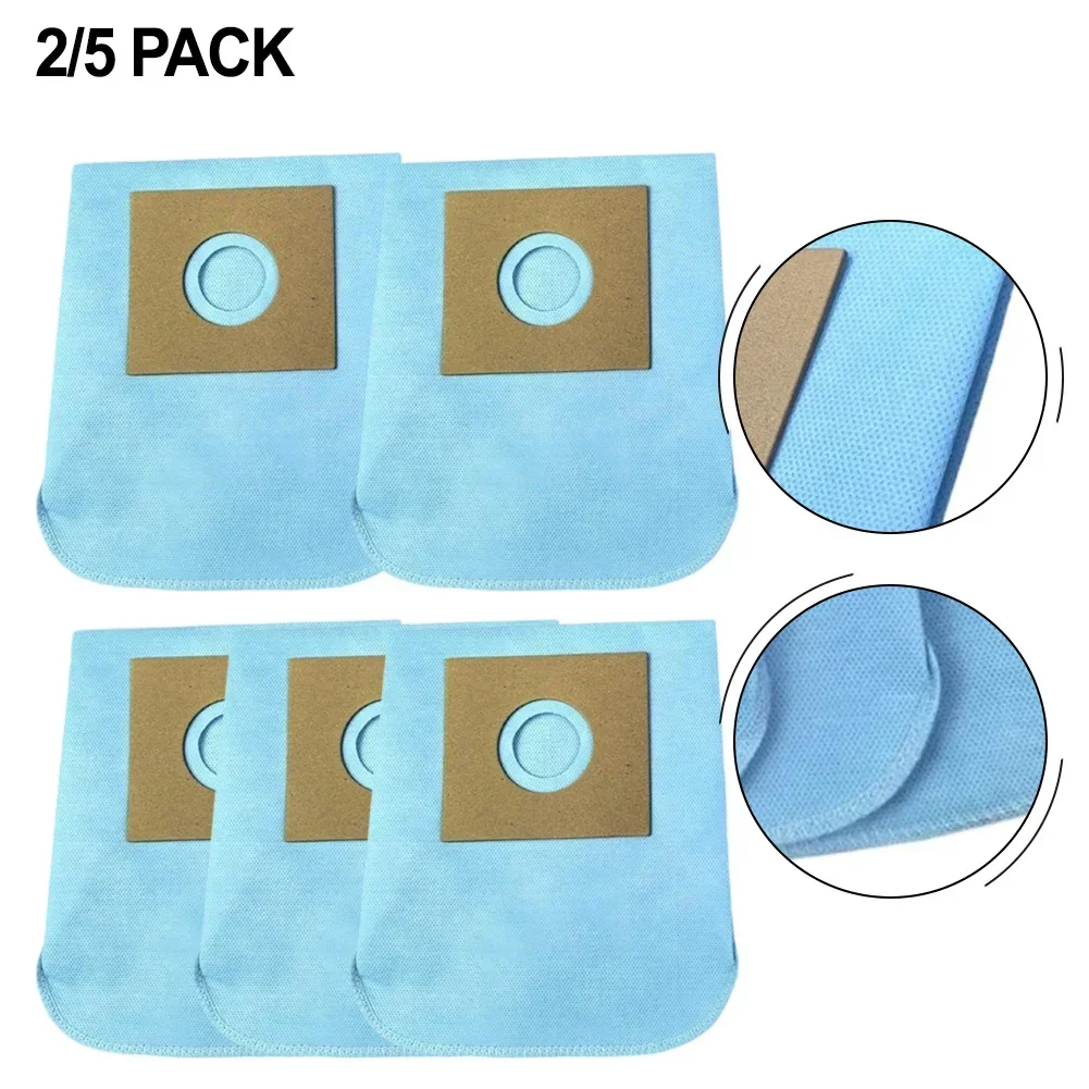 2/5pcs Synthetic Disposable Vacuum Cleaner Bags For Bosch For Samsung For Floor Efficient Dirt And Debris Removal