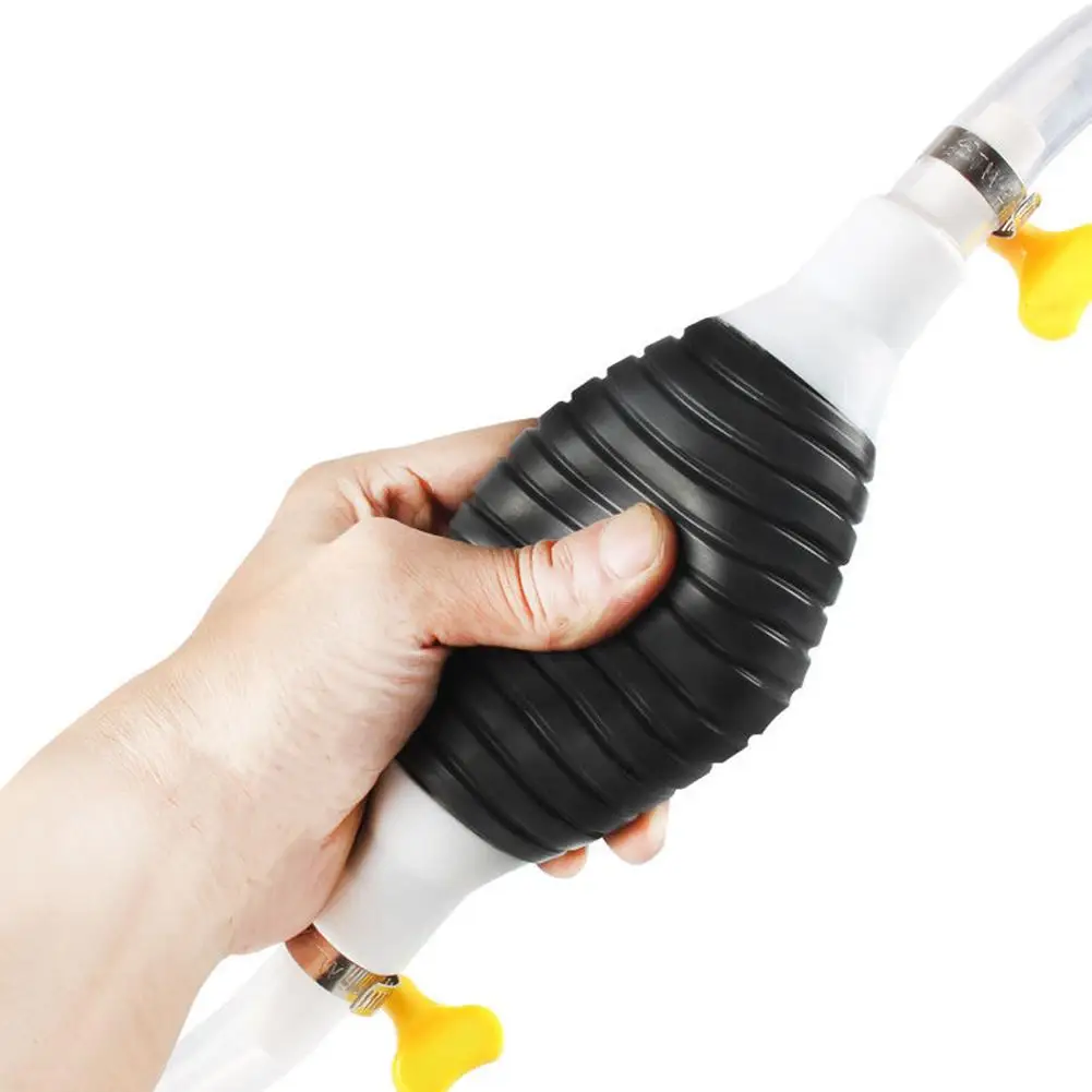 

PVC Handy Manual Gas Oil Pump Car Fuel Pump Hand Straw Pump Durable For Liquid Gasoline Tuning Fuel Gasoline Diesel Pump