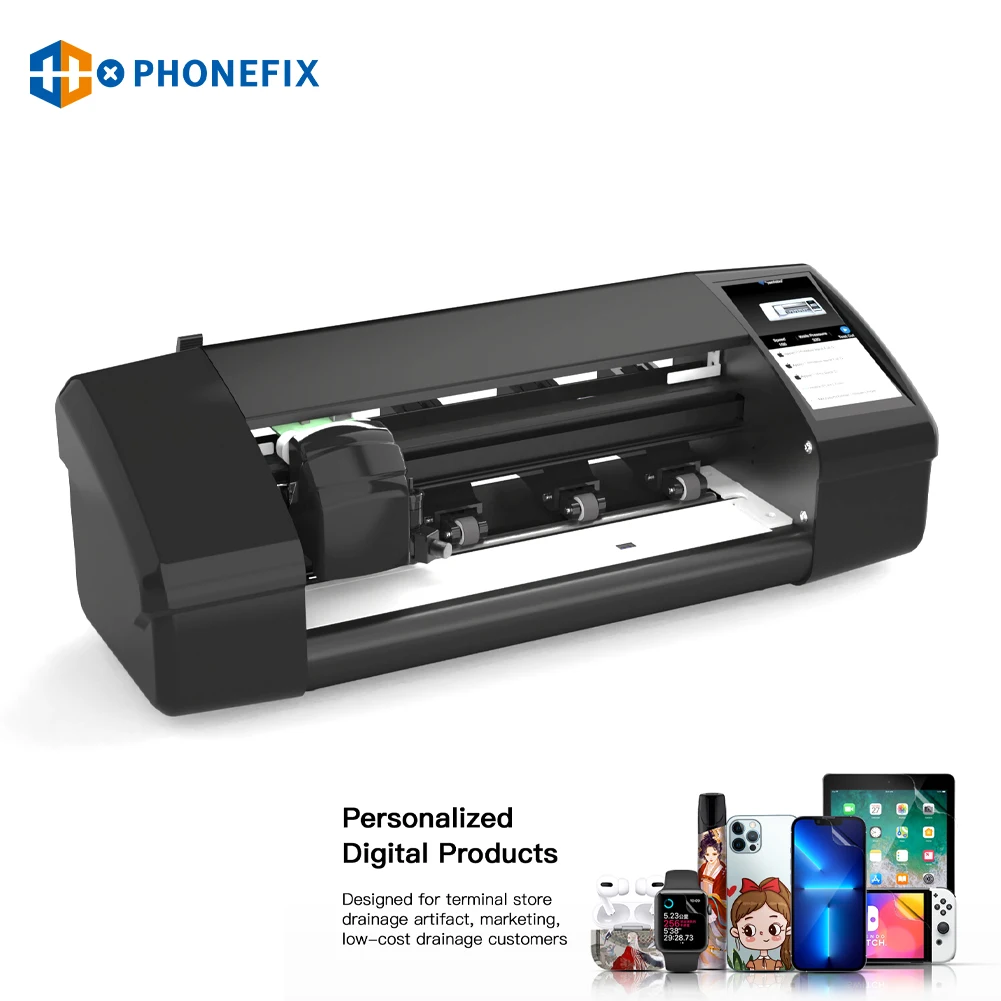 Phonefix X9 Intelligent Unlimited Screen Film Cutting Machine DIY Hydrogel Film Cutter for Mobile Phone Tablet Screen Protection