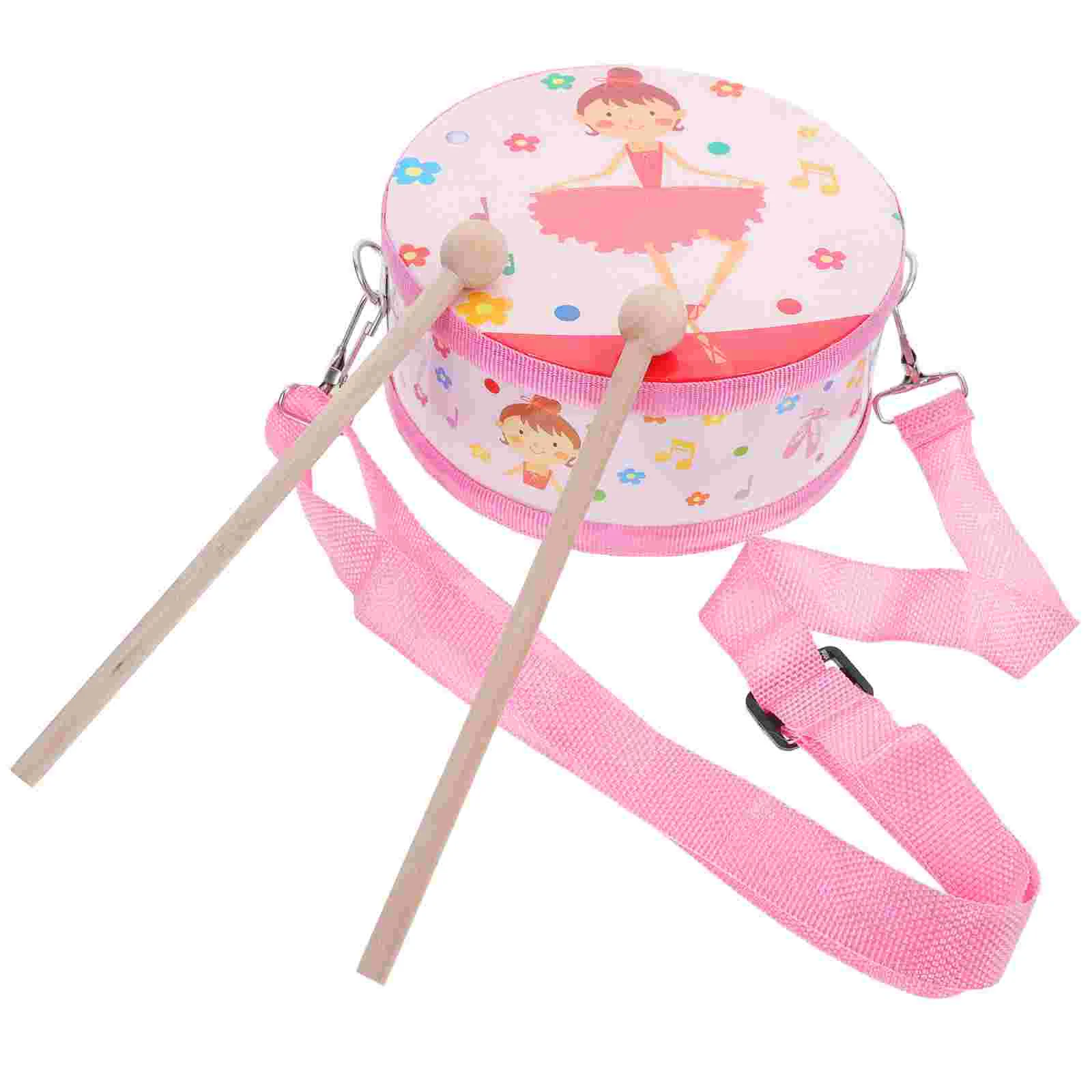 Percussion Children Drum Toy Wood Kids Music Tambourine Educational Baby Musical Wooden