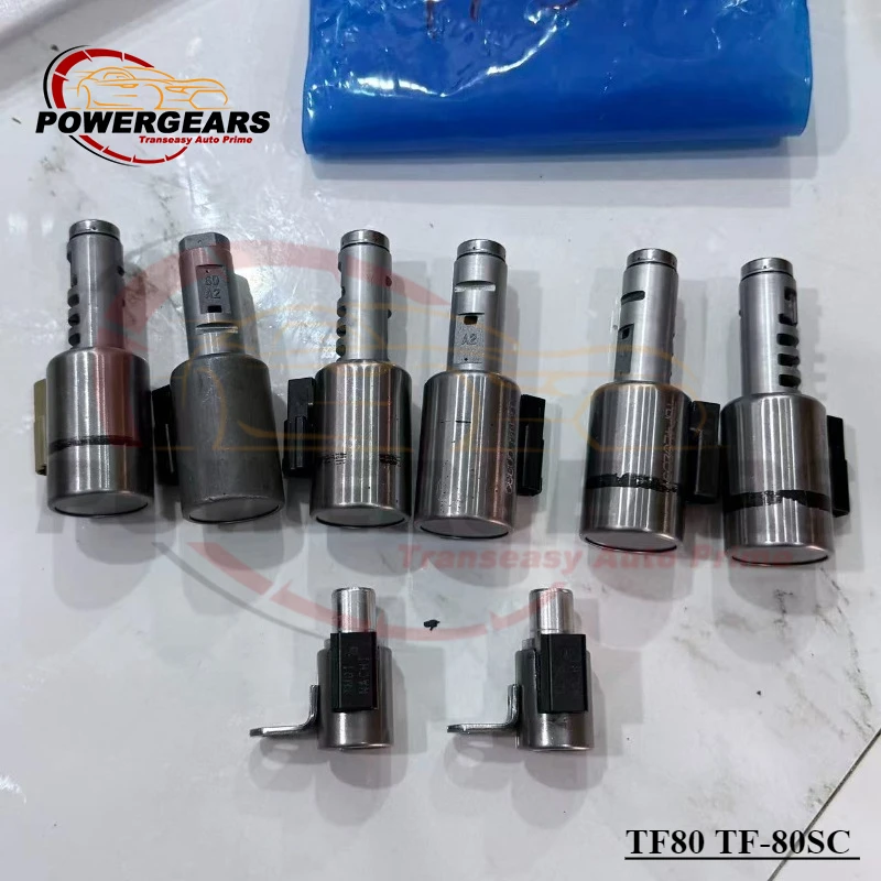 

TF-80SC AF40 AF40-6 Solenoid Kit Fits For 2005-11 Peugeot 307 Volvo S60 XC60 SAAB 9-3 TF80 Transmission