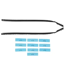 2pcs Car Windshield Moulding Trim Kit 75551‑53020 Fit For Lexus IS250 IS350 IS‑F
