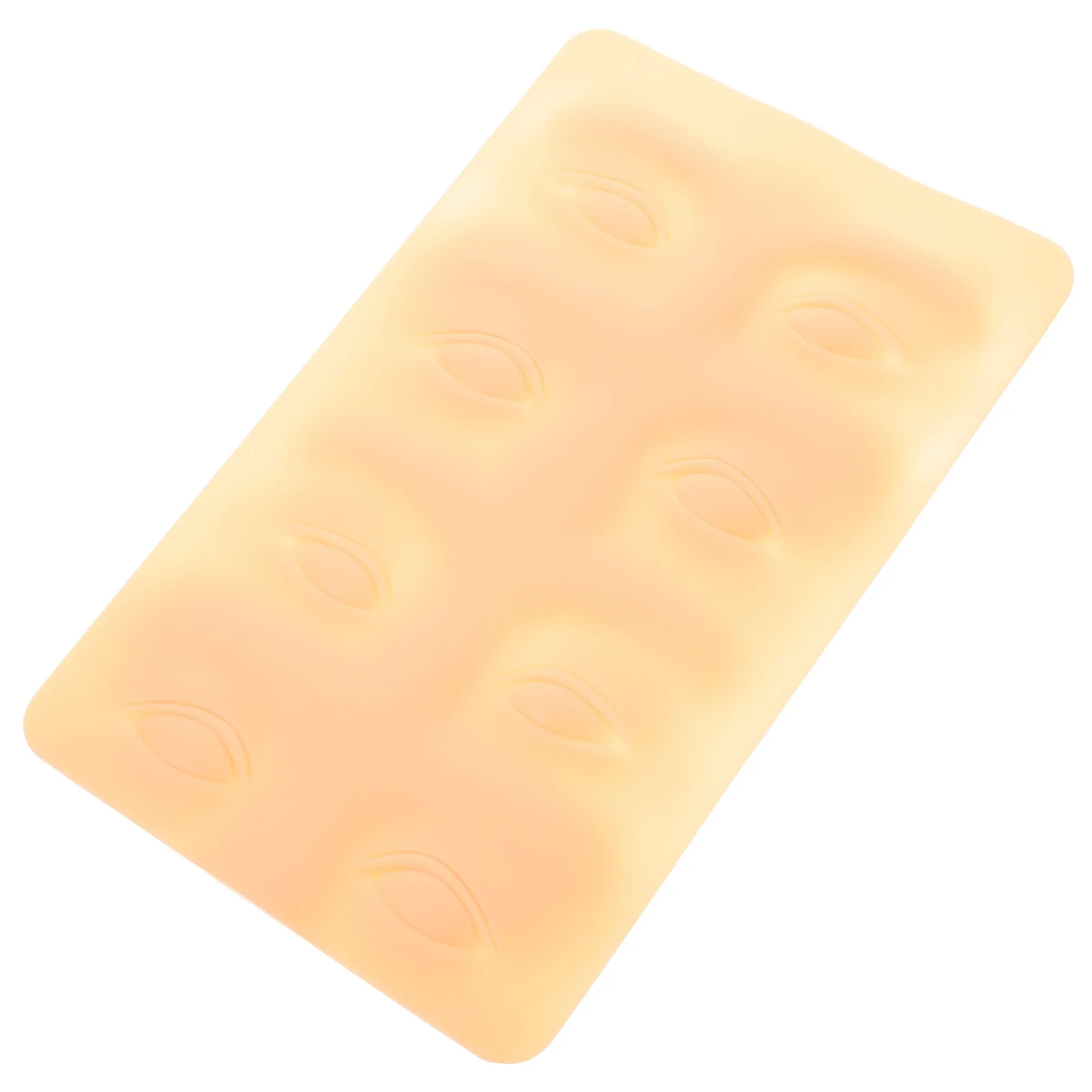 

3D Food Grade Practice Skin Microblading Eyebrow Eyeliner Makeup Training Fake Skin Sheets for Beginners Reusable