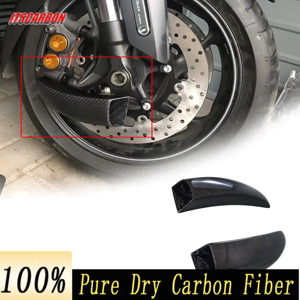 For BMW S1000RR Kawasaki ZX10R ZX25R 3k Carbon Fiber Motorcycle Accessories Universal Front Brake Disc Caliper Radiator Air Duct