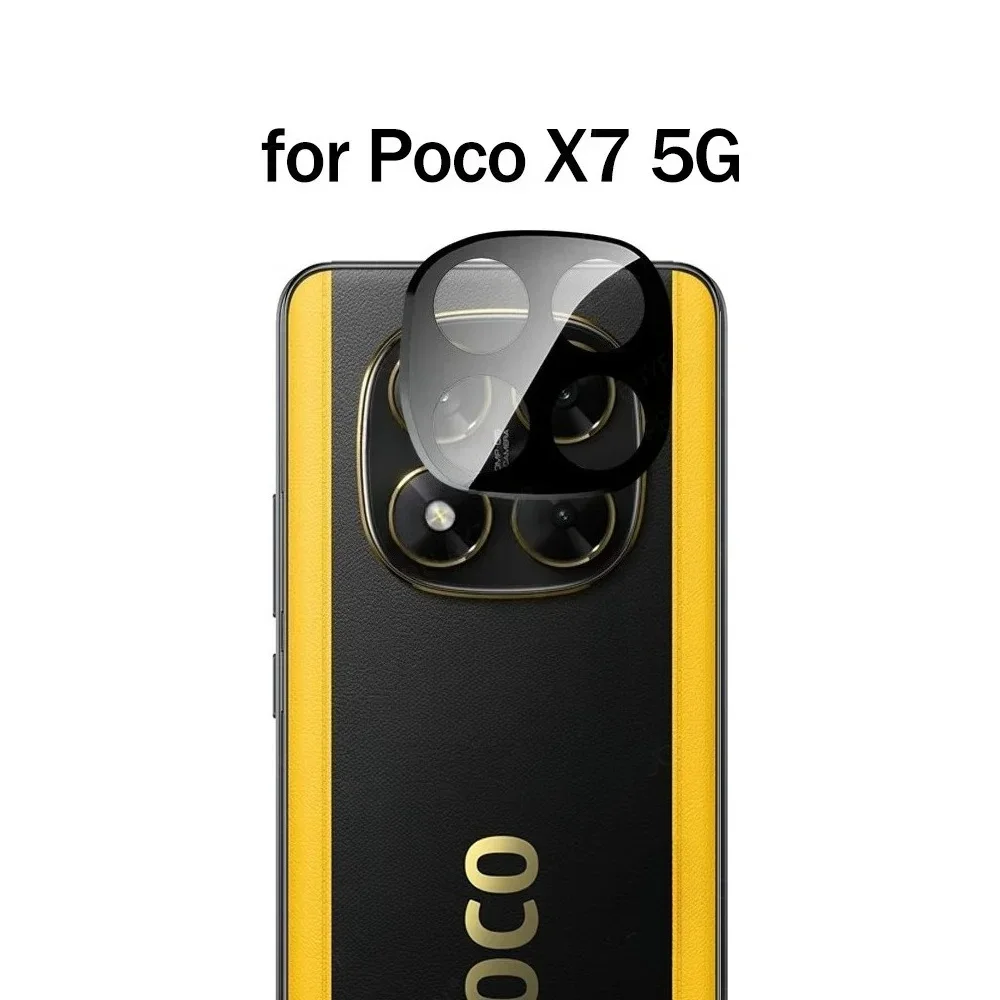 1--5PCS Lens Glas Terug Camera Gehard Glas Protector Film voor Xiaomi PocoX7 Pro/X7 achteruitrijcamera Lens Volledige Cover Krasbestendig
