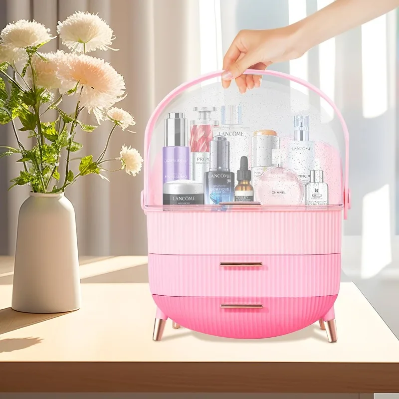 Teen Girls Gift Makeup Organizer,Skincare Organizer Jewelry Storage,Cosmetics Storage and Display Case,Make Up Holders and