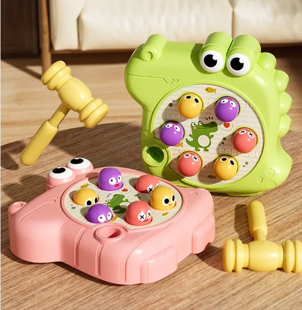 Groundhog children's toys, early childhood education for infants and young children to beat mice