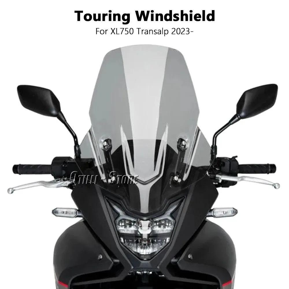 

Motorcycle Accessories Wind Deflector For Honda XL750 Transalp XL 750 TRANSALP 2023 2024 Front Fairing Windscreen Windshield
