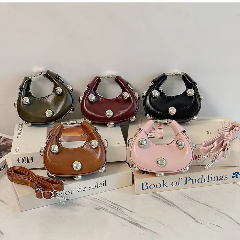 

Весенняя мини-сумка на плечо 2024, модная женская сумочка под мышками, шикарная сумка через плечо, минималистичная сумка «день-ночь», роскошная сумка на ремне