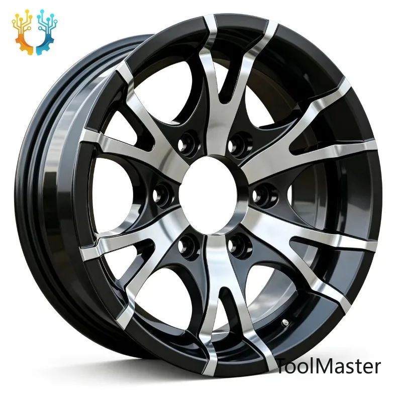 【2026】Deep Dish Best Selling High Quality 13 14 Inch Trailer Wheels Boat Trailer Wheels Tires Concave Jerry Huang