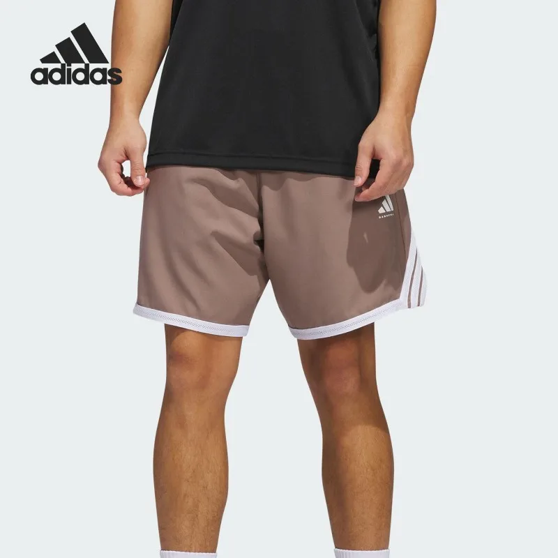 

Adidas 2025 Men's Loose Basketball Sports Breathable Shorts JZ5437
