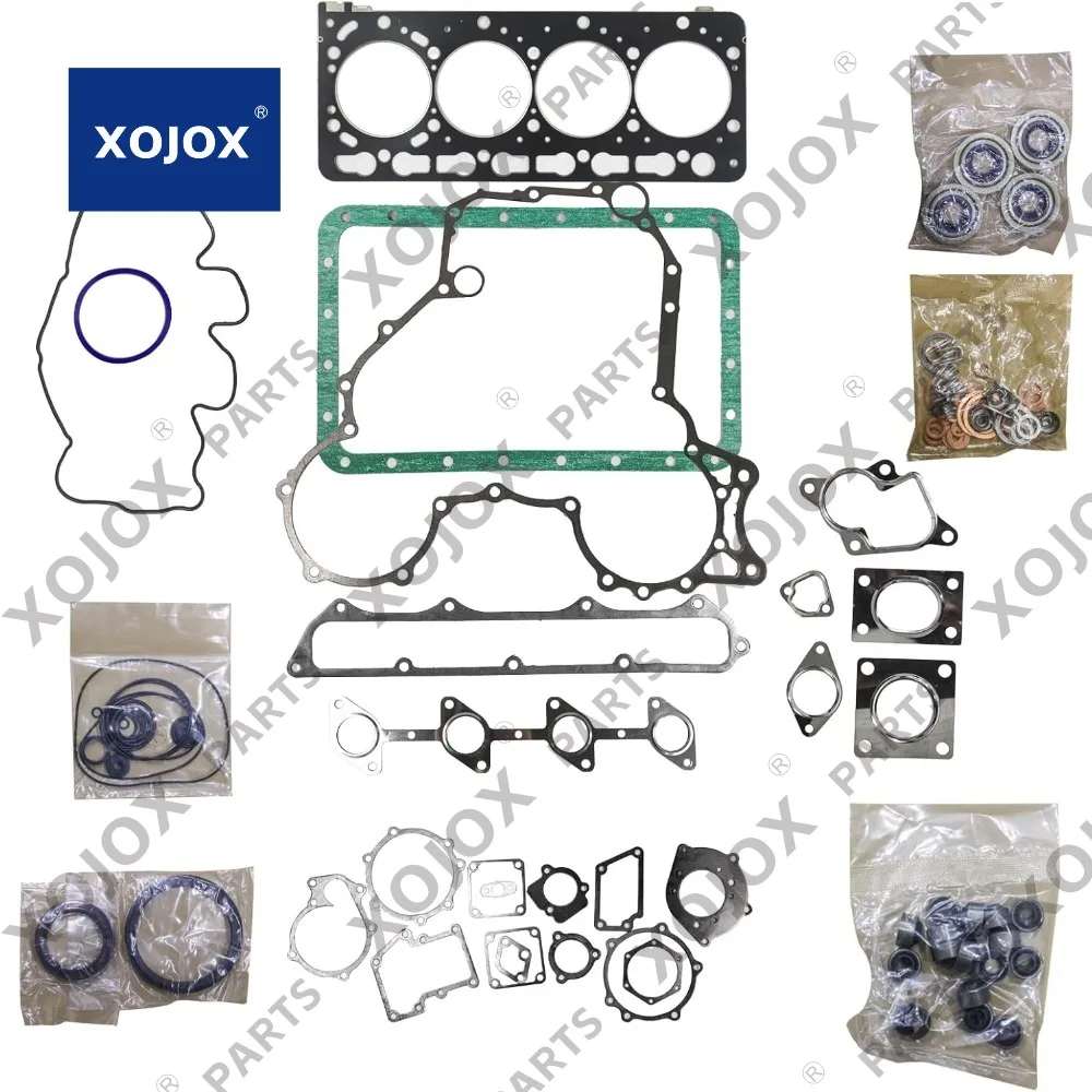 

XOJOX C3.8 Engine Full Gasket Set For CAT Loader 272D2 297D2 299D2 299D3 272D 236D 910K 914K