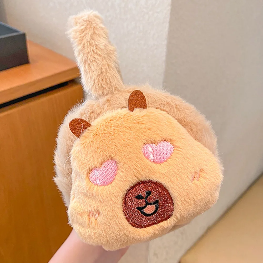 

Cute Capybara Ear Warm Earmuffs Cartoon Ear Cover Warmth Soft Windproof Ear Cap