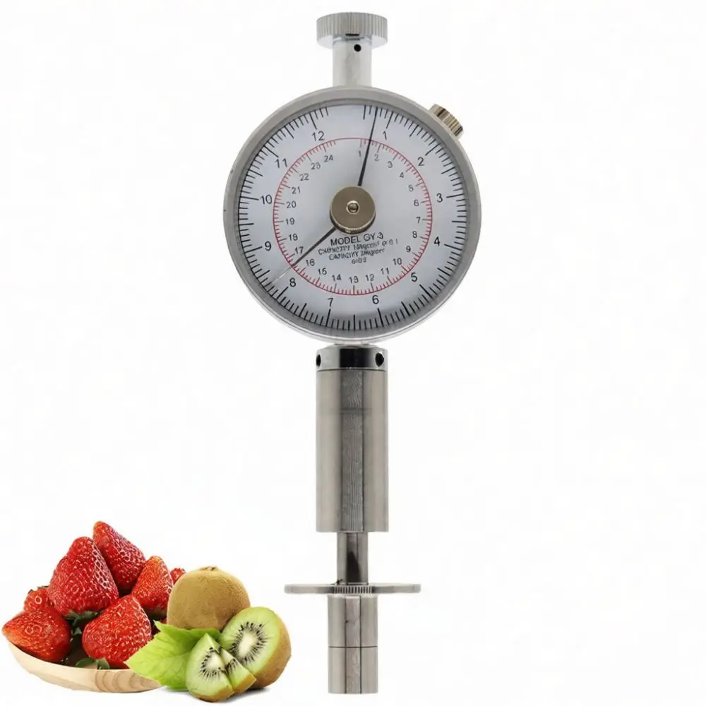 Digital Fruit Penetrometer For Agriculture Hardness Monitoring Portable Sclerometer Gauge Crop Quality Assessment