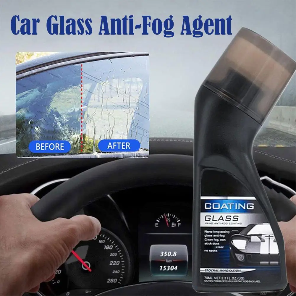 

1pcs 70ML Magic Gem Coating Glass Anti-fog Car Windshield Micro-Molecular Anti-Fog Coating Agent Wiper Car Accessories