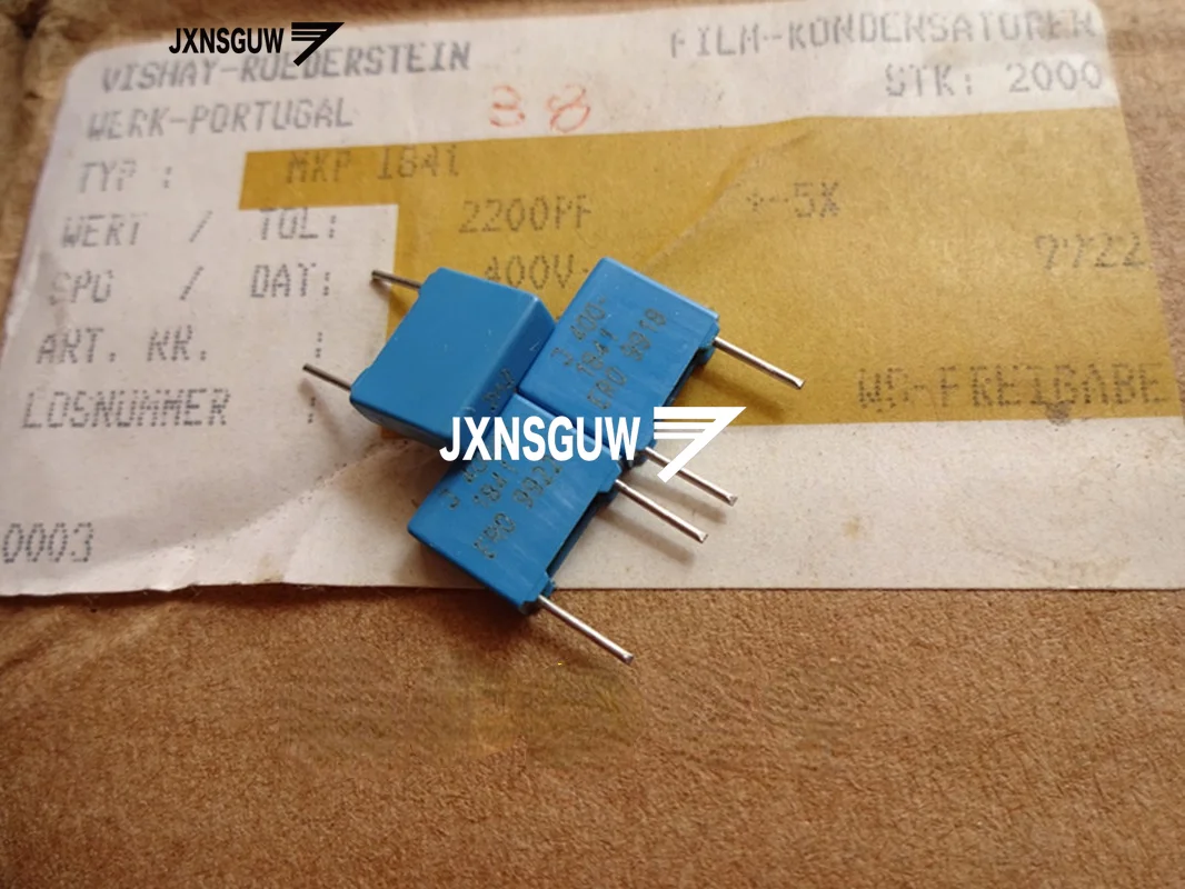 20PCS NEW Original VISHAY ERO1841 0.0022UF 400V P7.5MM 222/400V Film capacitor MKP1841 0.0022UF400V 2N2 2200P 222