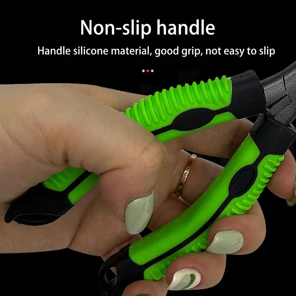 Durable Fishing Crimper Ergonomic Fishing Crimping Pliers Set with 250 Sleeves for Wire Rope Swaging Anti-slip Handle Outdoor