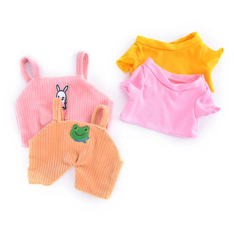 Roupas para Pato Lalafanfan 30 Cm Amarelo Plush Ducks Sacos Roupas Óculos Hairband Plush Animal Doll Acessórios Duck Girls Gift