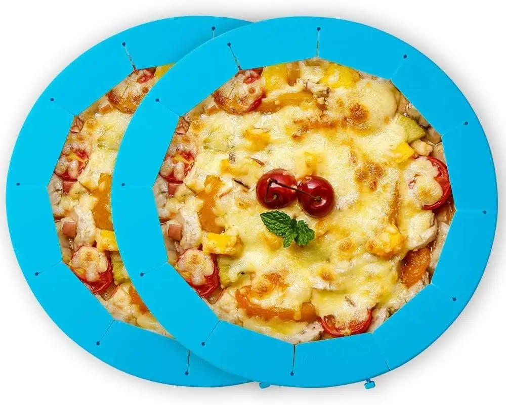 

Djustable Pie Crust Shield Silicone Pie Protector, Pie Ring Crust Bake Protector Pie Cover，Pie Accessories Kitchen