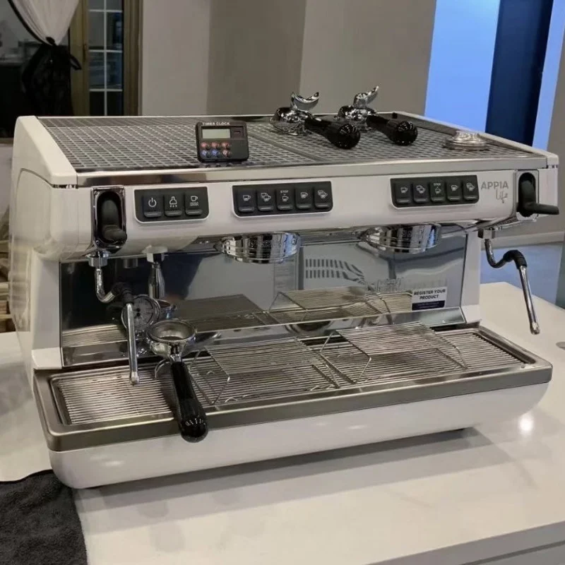 new Custom Life Semi-Automatic Coffee Black and White
