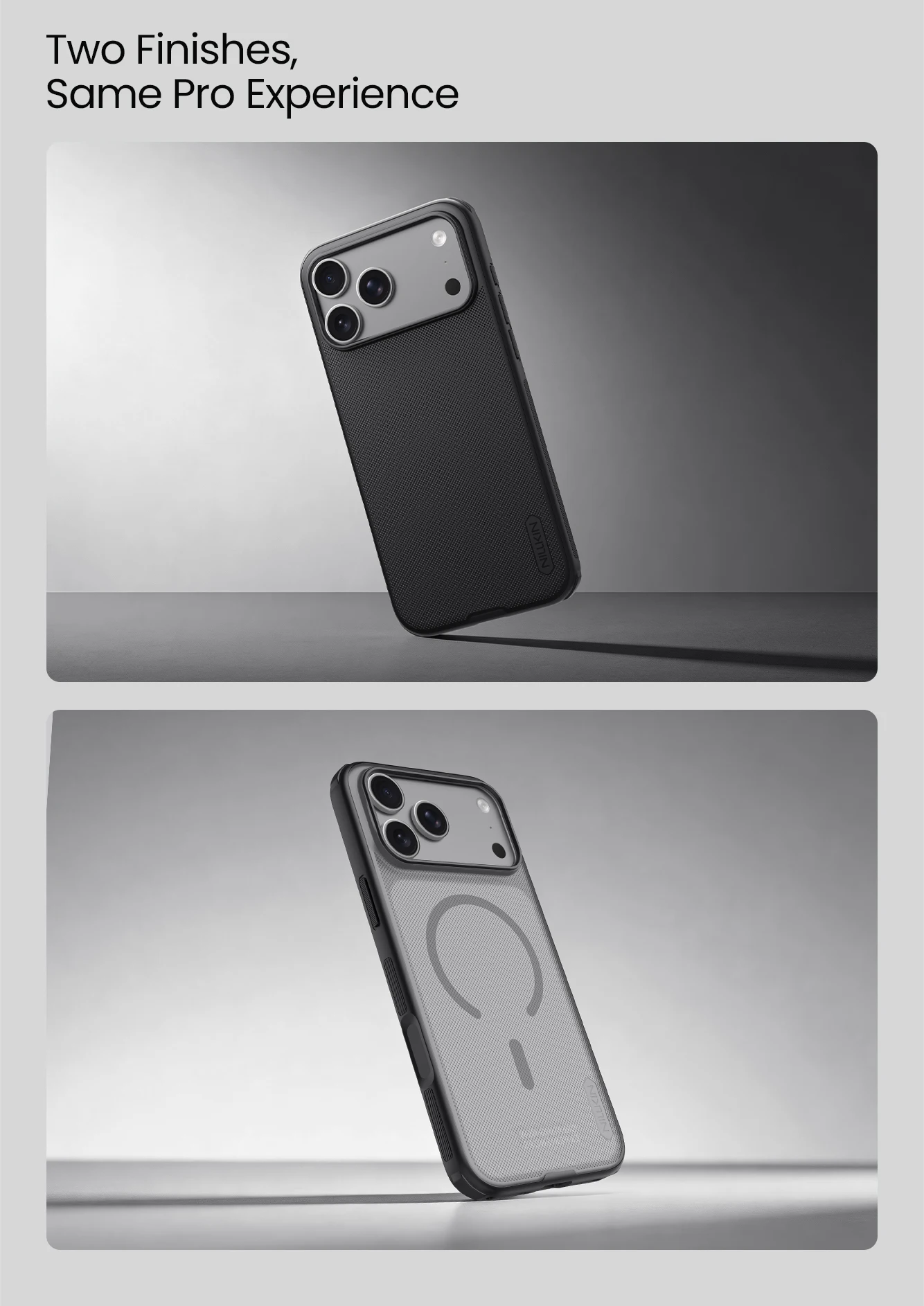 NILLKIN Schutzhülle für iPhone 18 Pro Max, passgenau, magnetisch, super mattiert, hochwertige PC-Abdeckung für 17 Pro Max – Detail 11