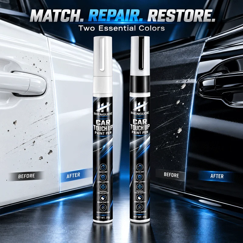 Touch Up Paint Pen Quick Dry Waterproof Scratch Repair Tool For Car Bicycle Metal Frame Long Lasting Refinish