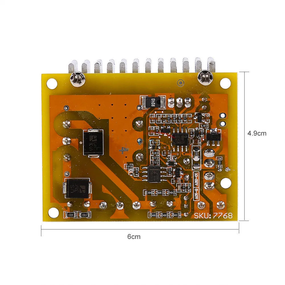 Adjustable ZVS Capacitor High Voltage Boost Converter Board DC-DC DC 8-32V to 45~390V/DC 8-32V to ±45V-390V Step Up Boost Module