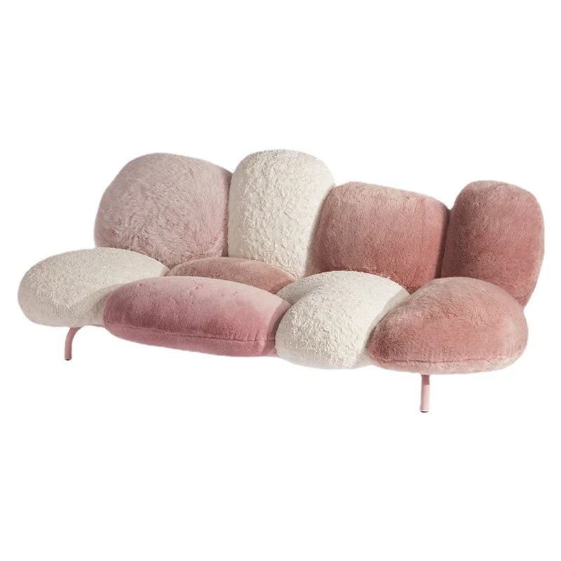 

Italian designer furniture plush Internet celebrity puff sofa new Nordic creative