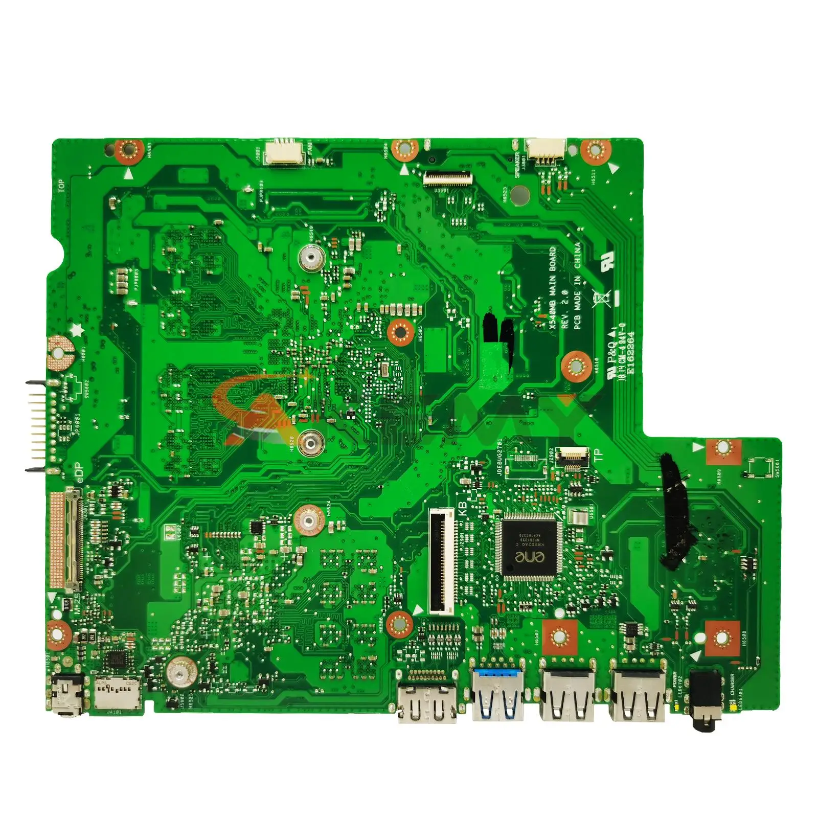 X540MB Mainboard For ASUS X540M X540MB A540M  Laptop Motherboard With N5000 N4000 N4100 920MX 8GB 4GB-RAM 100% test OK