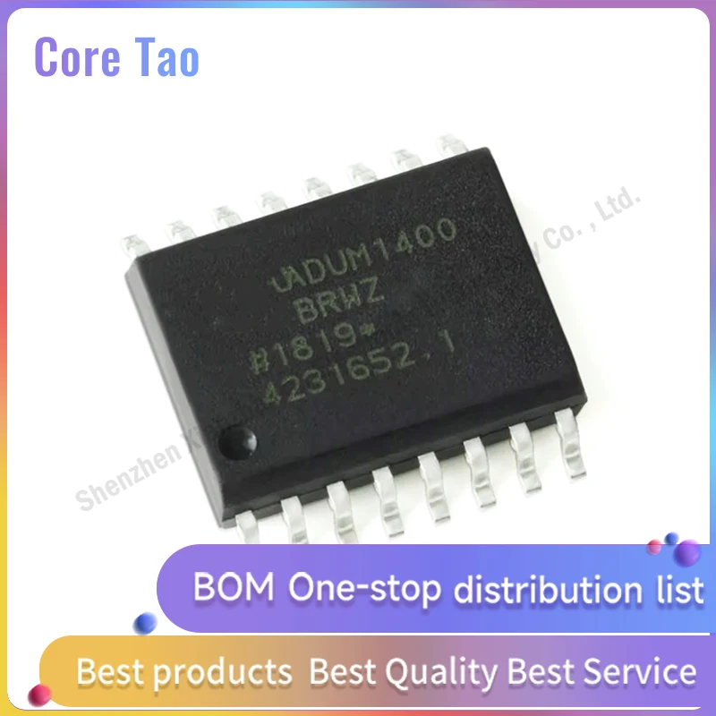 1pcs/lot ADUM1400BRWZ-RL ADUM1400BRWZ ADUM1400 SOIC-16 Four-channel digital isolator chip IC in stock